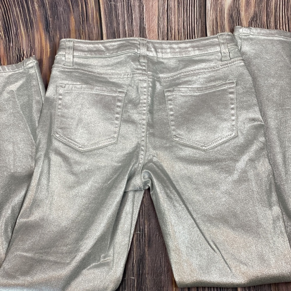 Metallic Silver Pants - Picture 2 of 7